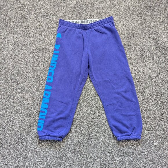 Under Armour Capri Sweatpants with Foldover Waistband - Picture 2 of 5